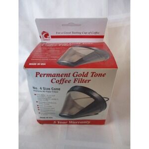Vintage Gemco No. 4 Cone Coffee Filter NIB